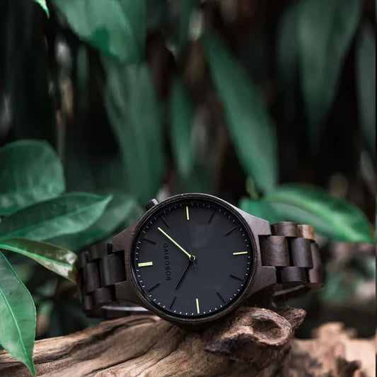zegarek drewniany. Genewa (m1) - 43 mm