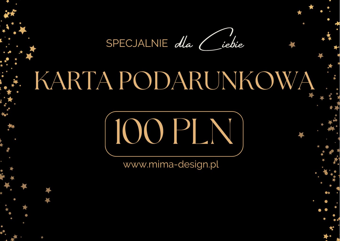 elektroniczna karta podarunkowa.