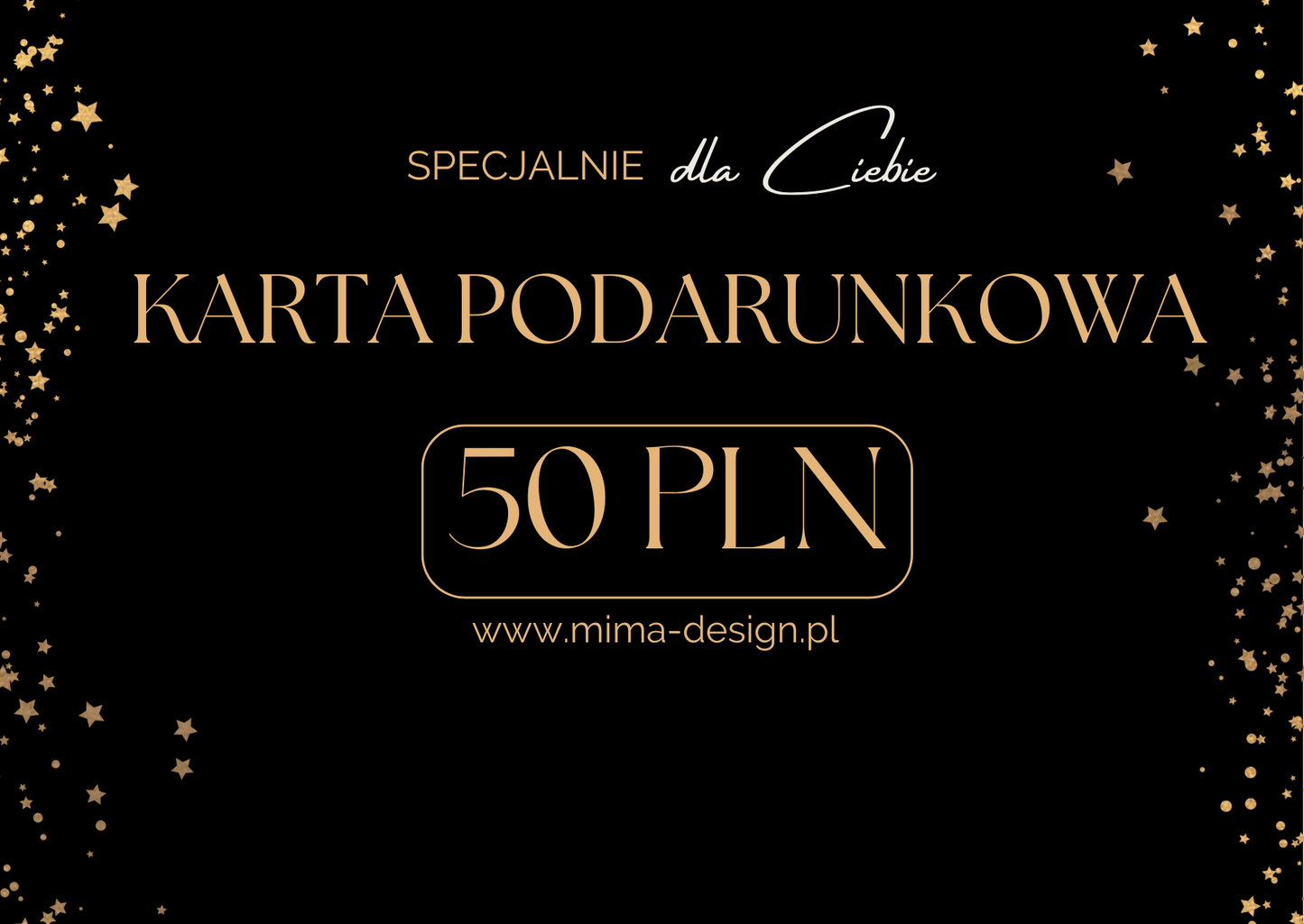 elektroniczna karta podarunkowa.