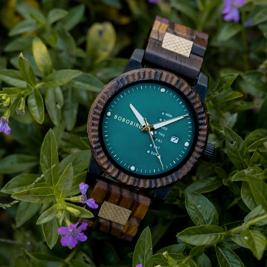 zegarek drewniany. Rzym (m3) - 43 mm